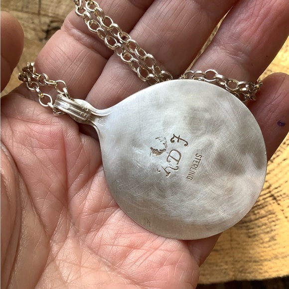 Sterling/turquoise necklace - Picture 5 of 6